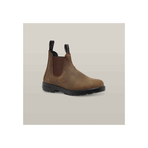 Hard Yakka Brunswick Nubuck Boots - Saddle Brown Nubuck