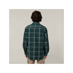 Hard Yakka Core Flannel Shirt - Green