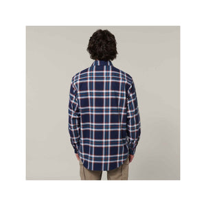 Hard Yakka Core Flannel Shirt - Navy