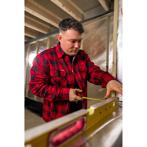 Hard Yakka Core Flannel Shirt - Red