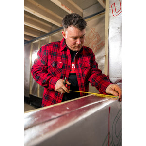 Hard Yakka Core Flannel Shirt - Red