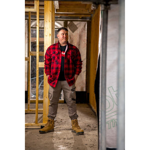 Hard Yakka Core Flannel Shirt - Red