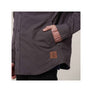 Hard Yakka Quilted Solid Shacket - Charcoal
