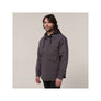 Hard Yakka Quilted Solid Shacket - Charcoal