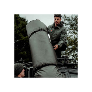 Hard Yakka Quilted Solid Shacket - Military Green
