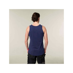 Hard Yakka Heritage Singlet - Navy