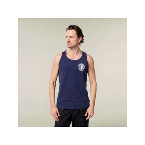 Hard Yakka Heritage Singlet - Navy