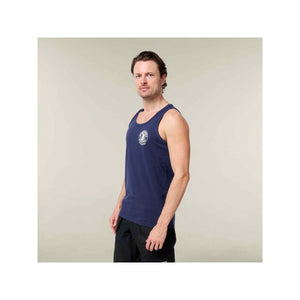 Hard Yakka Heritage Singlet - Navy