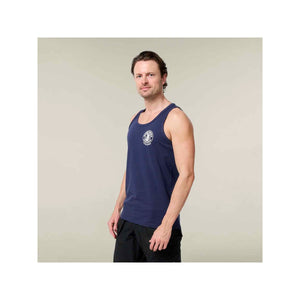 Hard Yakka Heritage Singlet - Navy