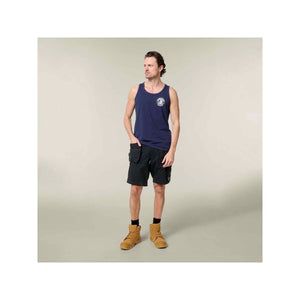 Hard Yakka Heritage Singlet - Navy