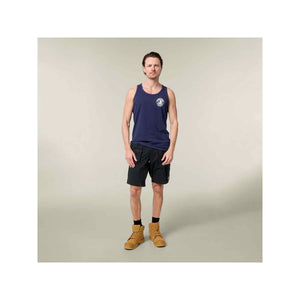 Hard Yakka Heritage Singlet - Navy