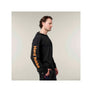 Hard Yakka Hooded Long Sleeve Tee - Black