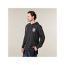 Hard Yakka Hooded Long Sleeve Tee - Charcoal