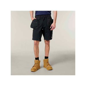Hard Yakka Raptor Active Holster Pocket Shorts - Black