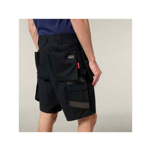 Hard Yakka Raptor Active Holster Pocket Shorts - Black