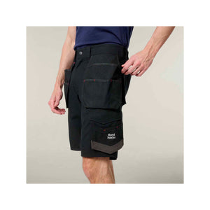 Hard Yakka Raptor Active Holster Pocket Shorts - Black