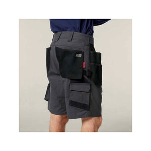 Hard Yakka Raptor Active Holster Pocket Shorts - Graphite