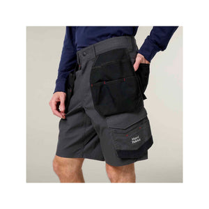 Hard Yakka Raptor Active Holster Pocket Shorts - Graphite