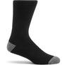 Hard Yakka Core Bamboo Rich Padded Crew Sock - 3 Pack - Multicoloured