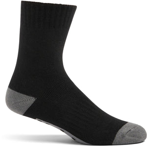 Hard Yakka Women's Core Bamboo Rich Padded Crew Sock - 3 Pack - Multicoloured
