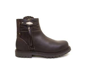 Bareback Hudson Ankle Boots - Chocolate