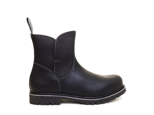 Bareback Quebec Waterproof Ankle Boots - Black