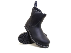 Bareback Quebec Waterproof Ankle Boots - Black