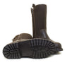 Quebec Waterproof Zip-up Fur Lined Boots - Brown