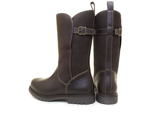 Bareback Quebec Waterproof Zip Up Mid Calf Boots - Brown