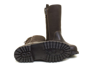 Bareback Quebec Waterproof Zip Up Mid Calf Boots - Brown