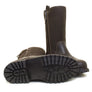Quebec Waterproof Zip Up Mid Calf Boots - Brown