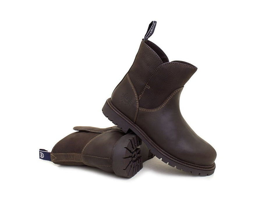 Quebec Waterproof Ankle Boots - Brown