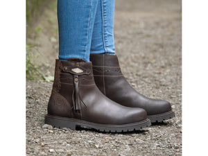 Bareback Hudson Ankle Boots - Chocolate