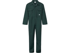344 Fort Stud Front Coverall - Spruce Green