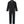 366 Fort Zip Front Coverall - Black
