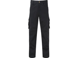 711XT TuffStuff Extra Long Pro Work Trousers - Black