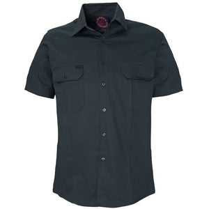 Shorted Sleeved Cotton Work Shirt