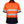 Ritemate Cotton Open Front Short Sleeved Work Shirt with 3M Tape (Non ISO 20471) - RM107V2RS - Orange/Navy
